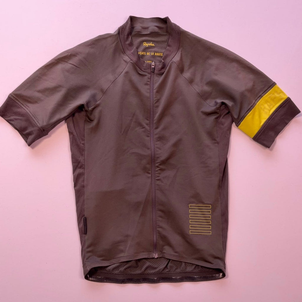 Rapha Men’s Pro Team Jersey – XS – Green – Very Good Used Condition - Pedalling Wears