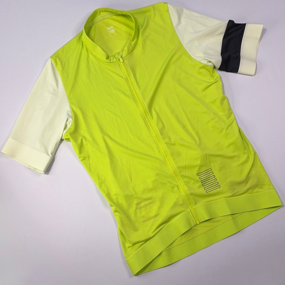Rapha Men’s Pro Team Training Jersey – XL – High - Vis Yellow – Excellent Used Condition - Pedalling Wears