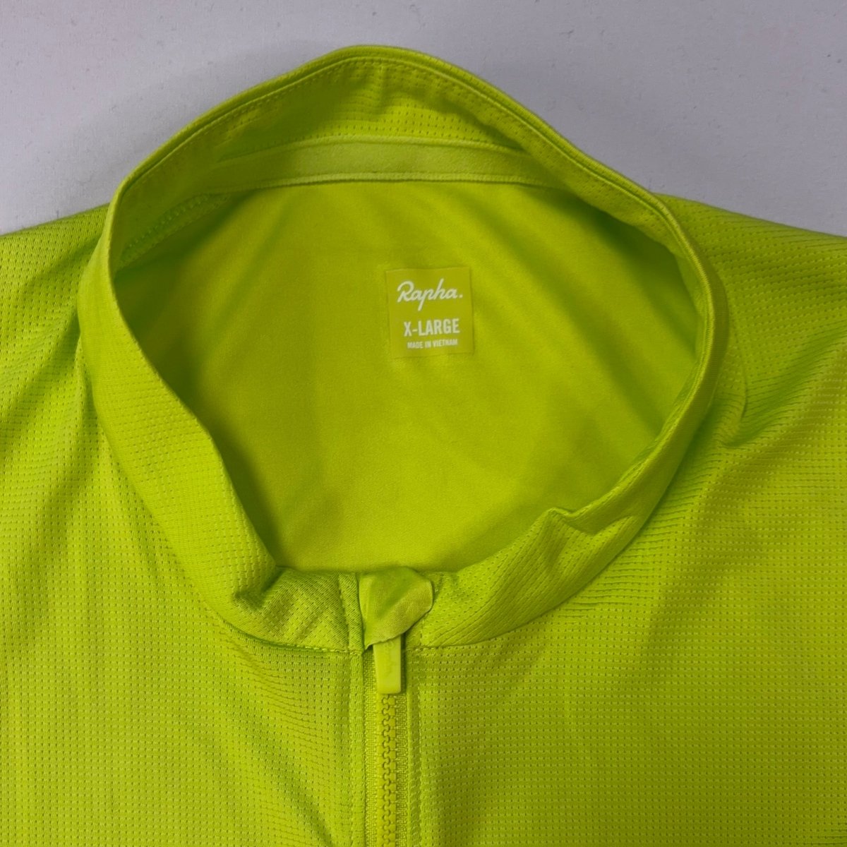 Rapha Men’s Pro Team Training Jersey – XL – High - Vis Yellow – Excellent Used Condition - Pedalling Wears
