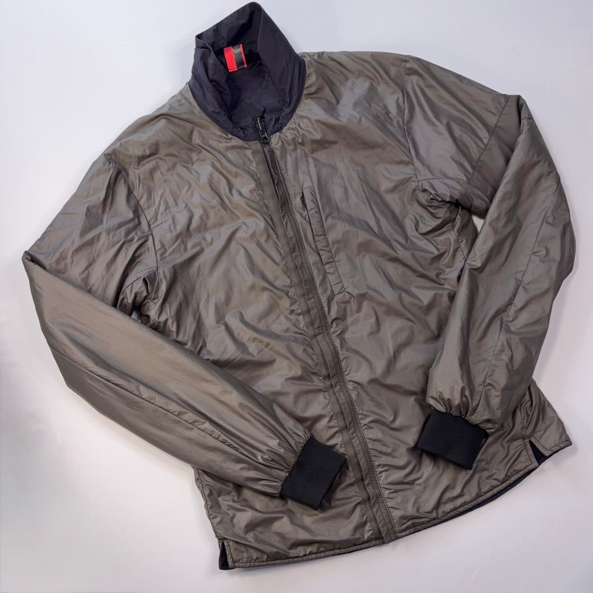 Rapha Men’s Reversible Insulated Jacket - S - Navy / Green - Excellent Used Condition - Pedalling Wears