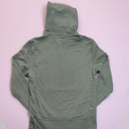 Rapha Men's Script Logo Hoodie - M - Olive Green - Very Good Used Condition - Pedalling Wears