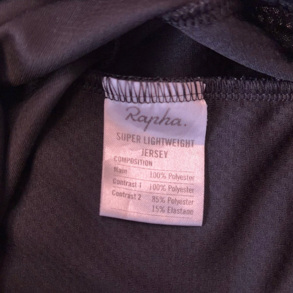 Rapha Men’s Super Lightweight Jersey - M - Black - Good Used Condition - Pedalling Wears
