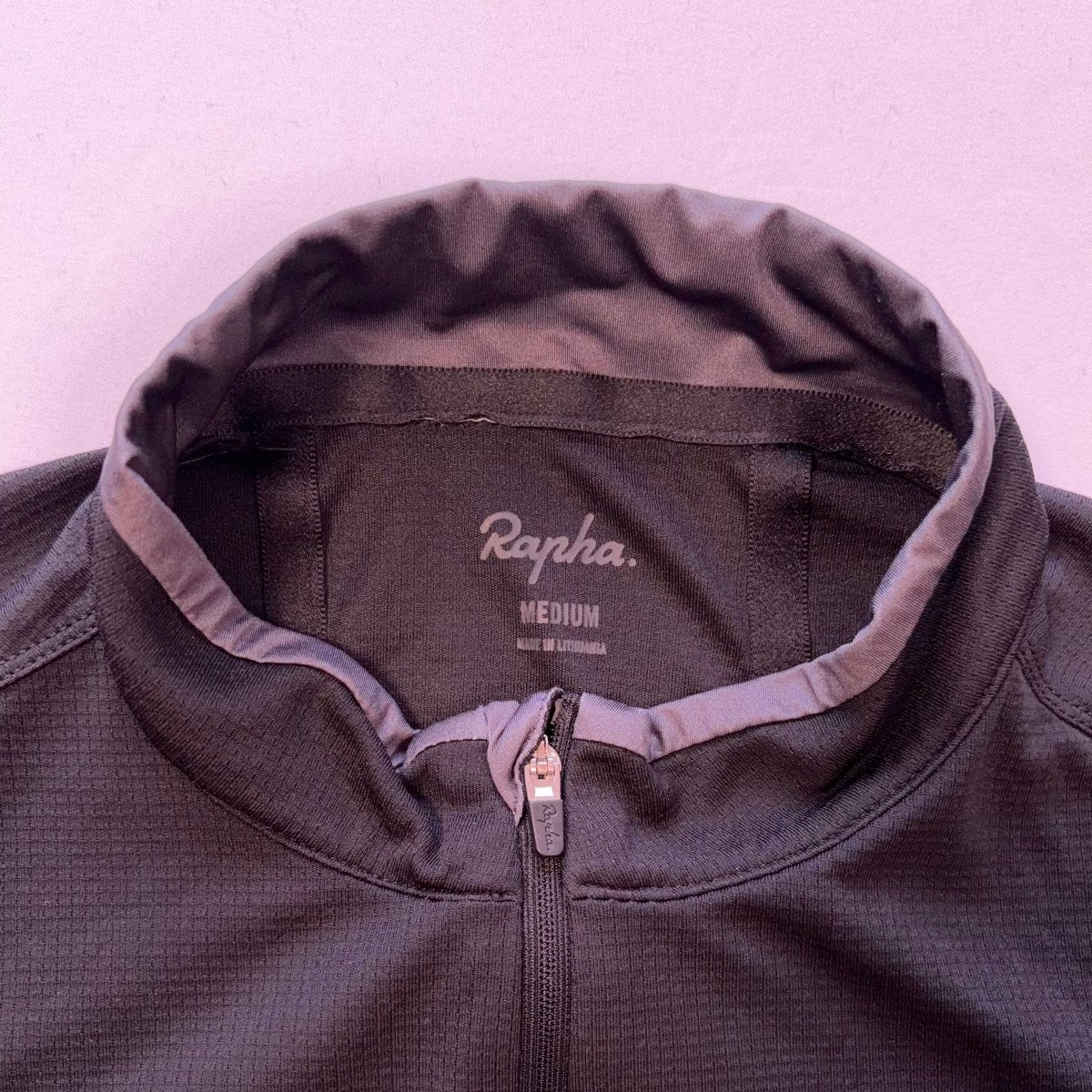 Rapha Men’s Super Lightweight Jersey - M - Black - Good Used Condition - Pedalling Wears