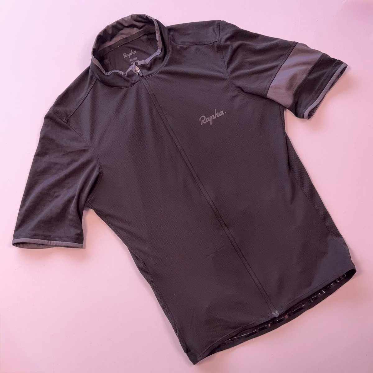 Rapha Men’s Super Lightweight Jersey - M - Black - Good Used Condition - Pedalling Wears