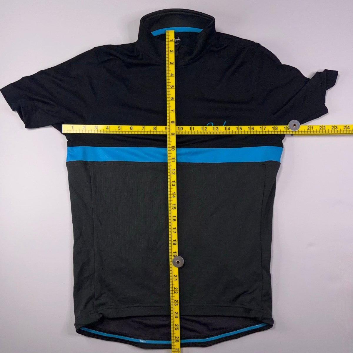 Rapha Men’s Team Sky Club Jersey - M - Black / Grey - Excellent Used Condition - Pedalling Wears