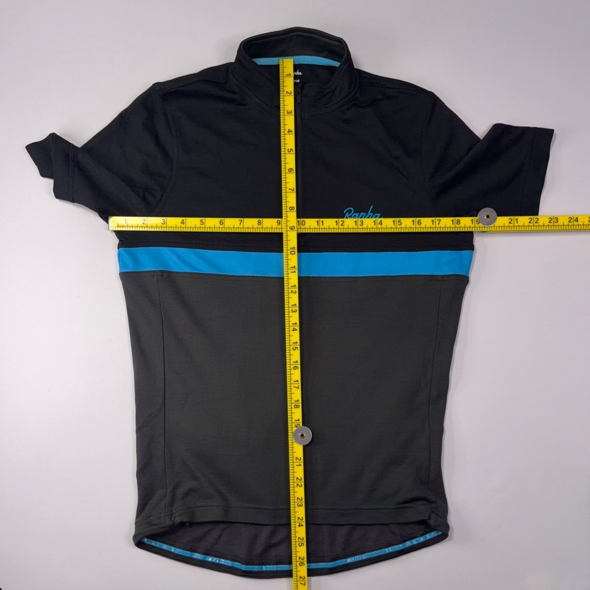 Rapha Men’s Team Sky Club Jersey - M - Black / Grey - Excellent Used Condition - Pedalling Wears