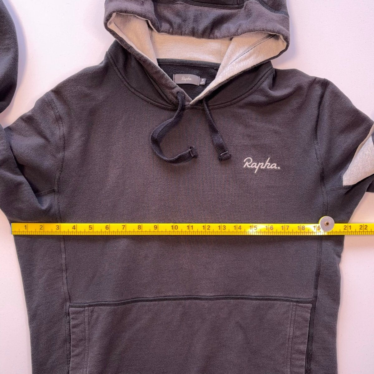 Rapha Men's Trail Hoodie - M - Charcoal / Grey - Good Used Condition - Pedalling Wears