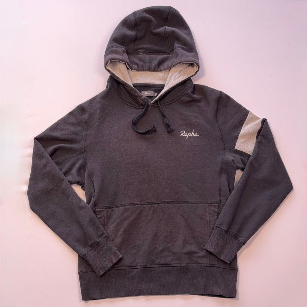Rapha Men's Trail Hoodie - M - Charcoal / Grey - Good Used Condition - Pedalling Wears