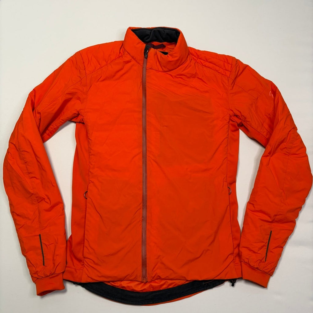 Rapha Men's Transfer Jacket - XS - Orange - Very Good Used Condition - Pedalling Wears