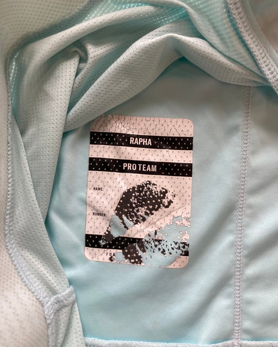 Rapha Pro Team Training Men’s Jersey - L - Light Blue / Multi - Excellent Condition - Pedalling Wears