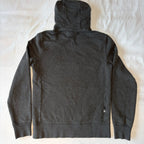 Rapha Script Logo Hoodie - XS - Dark Grey - Very Good Used Condition - Pedalling Wears