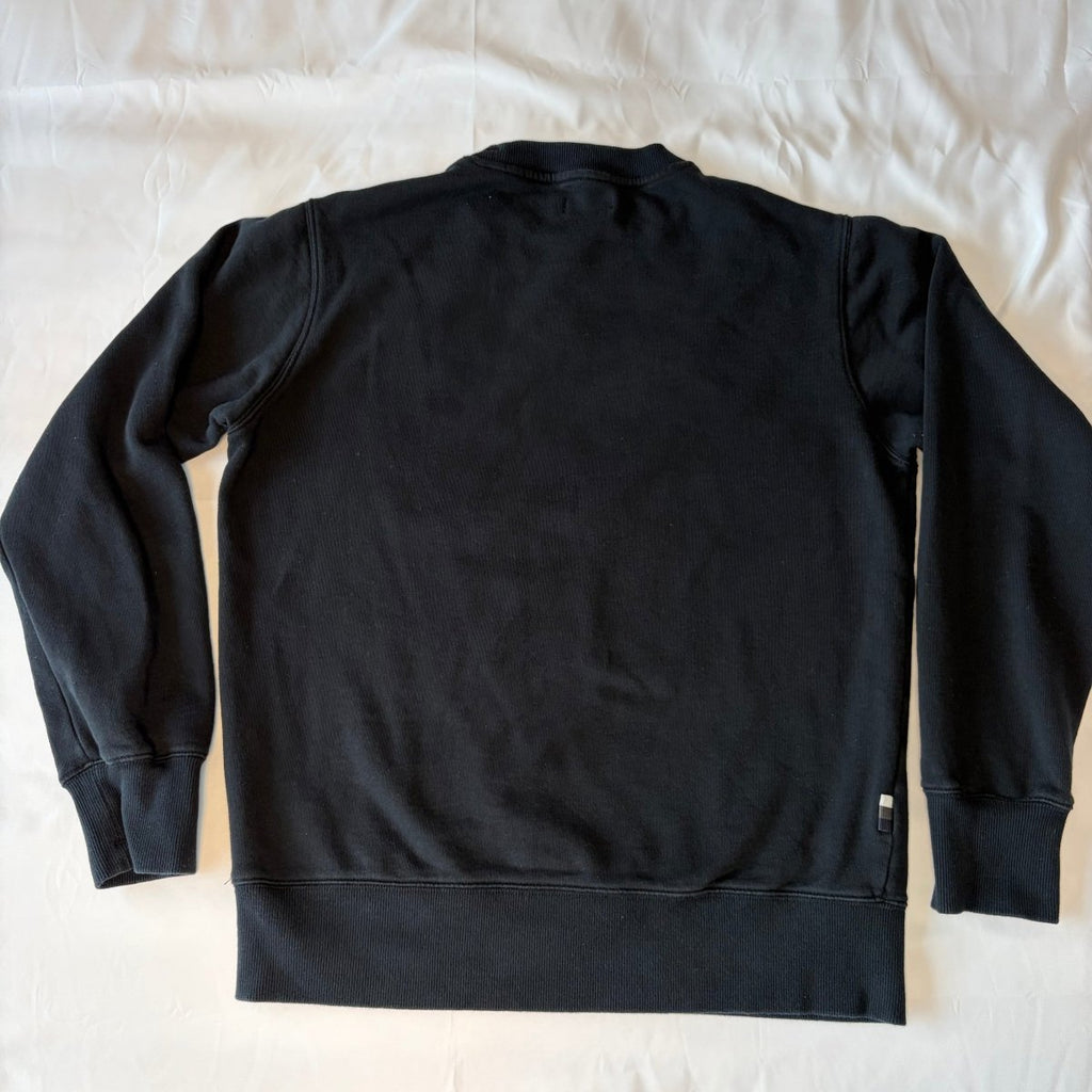 Rapha Script Logo Sweatshirt - M - Black - Very Good Used Condition - Pedalling Wears