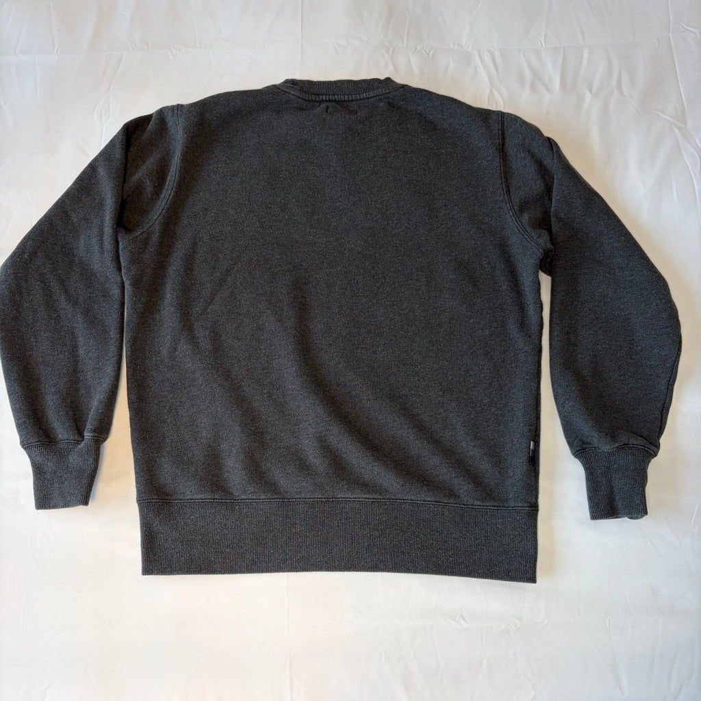 Rapha Script Logo Sweatshirt - S - Dark Grey - Very Good Used Condition - Pedalling Wears