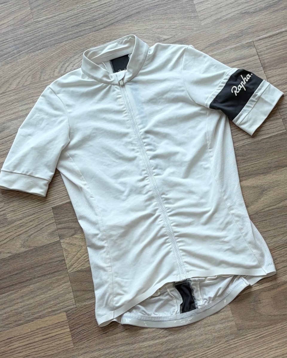 Rapha Souplesse Women’s Jersey - XXS - White - Excellent Condition - Pedalling Wears