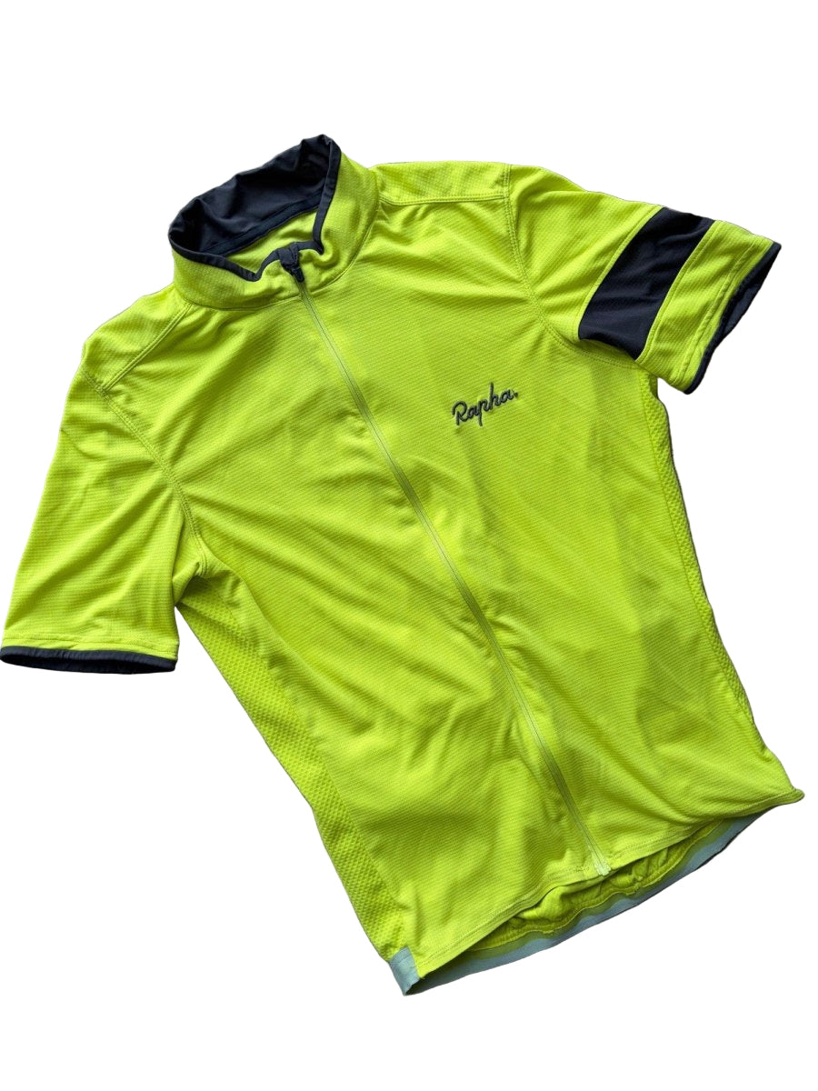 Rapha Super Lightweight Men’s Jersey - M - Yellow - Very Good Condition - Pedalling Wears