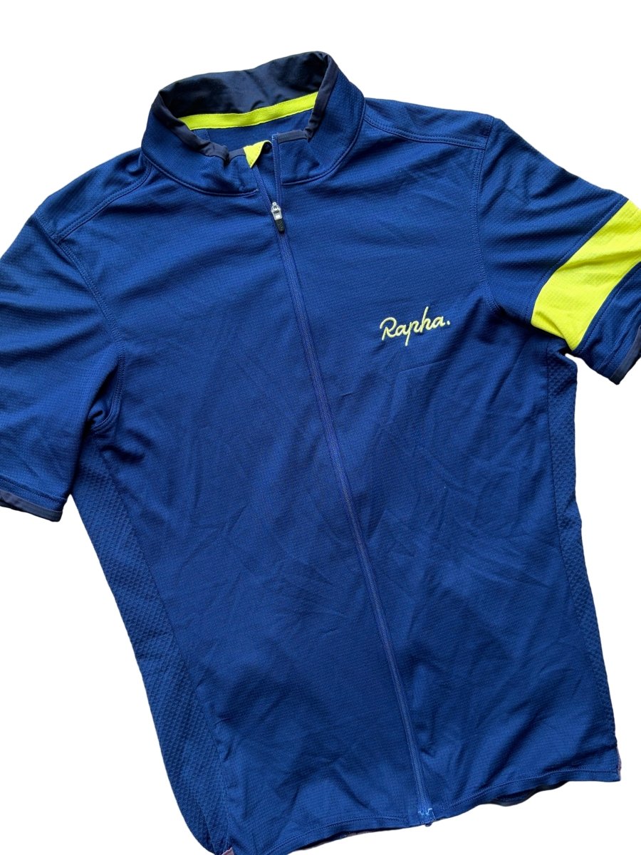 Rapha Super Lightweight Men’s Jersey - S - Blue - Very Good Condition - Pedalling Wears
