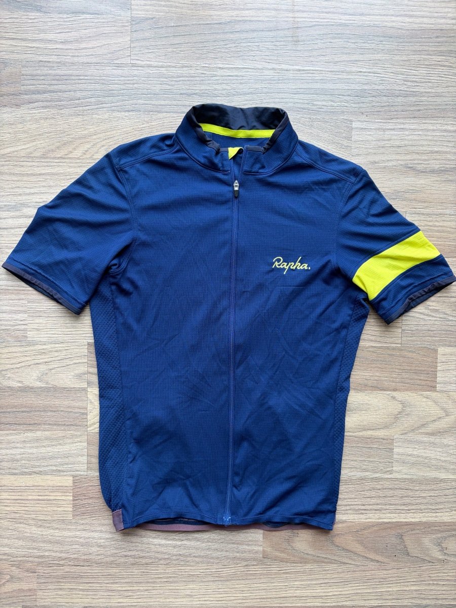 Rapha Super Lightweight Men’s Jersey - S - Blue - Very Good Condition - Pedalling Wears