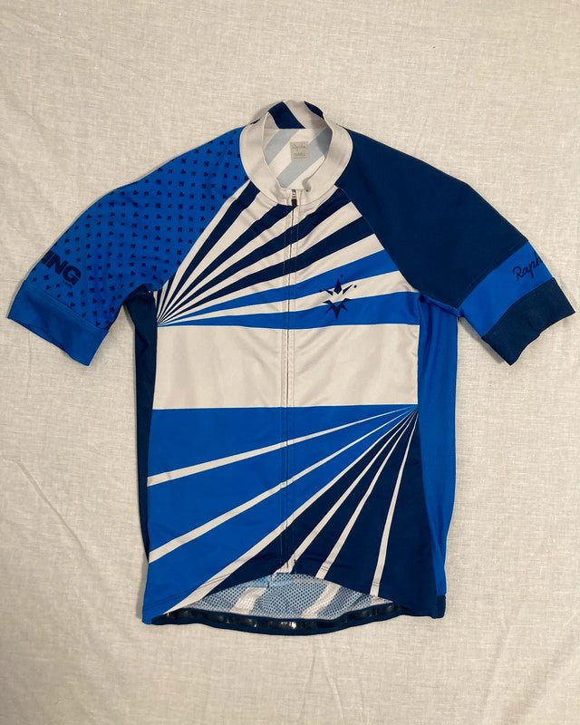 Rapha Trade Team “Les Anglais” Men's Jersey - S - Blue - Excellent Condition - Pedalling Wears