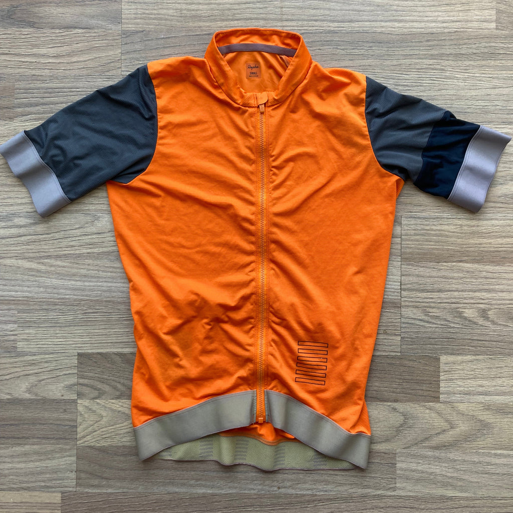 Rapha Training Pro Team Men's Jersey - S - Orange - Excellent Condition - Pedalling Wears