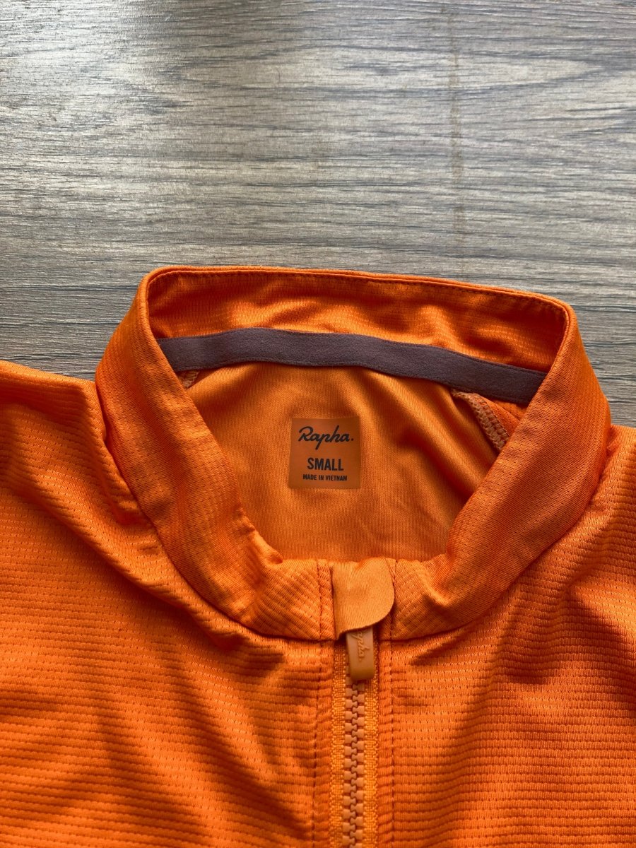 Rapha Training Pro Team Men's Jersey - S - Orange - Excellent Condition - Pedalling Wears