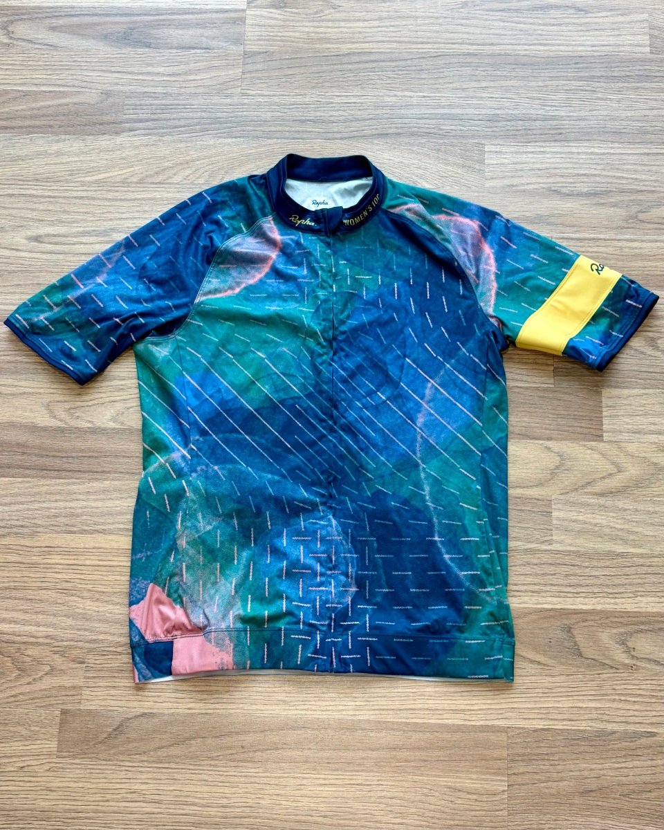 Rapha Women’s 100 Edition Jersey - L - Multi - Excellent Condition - Pedalling Wears