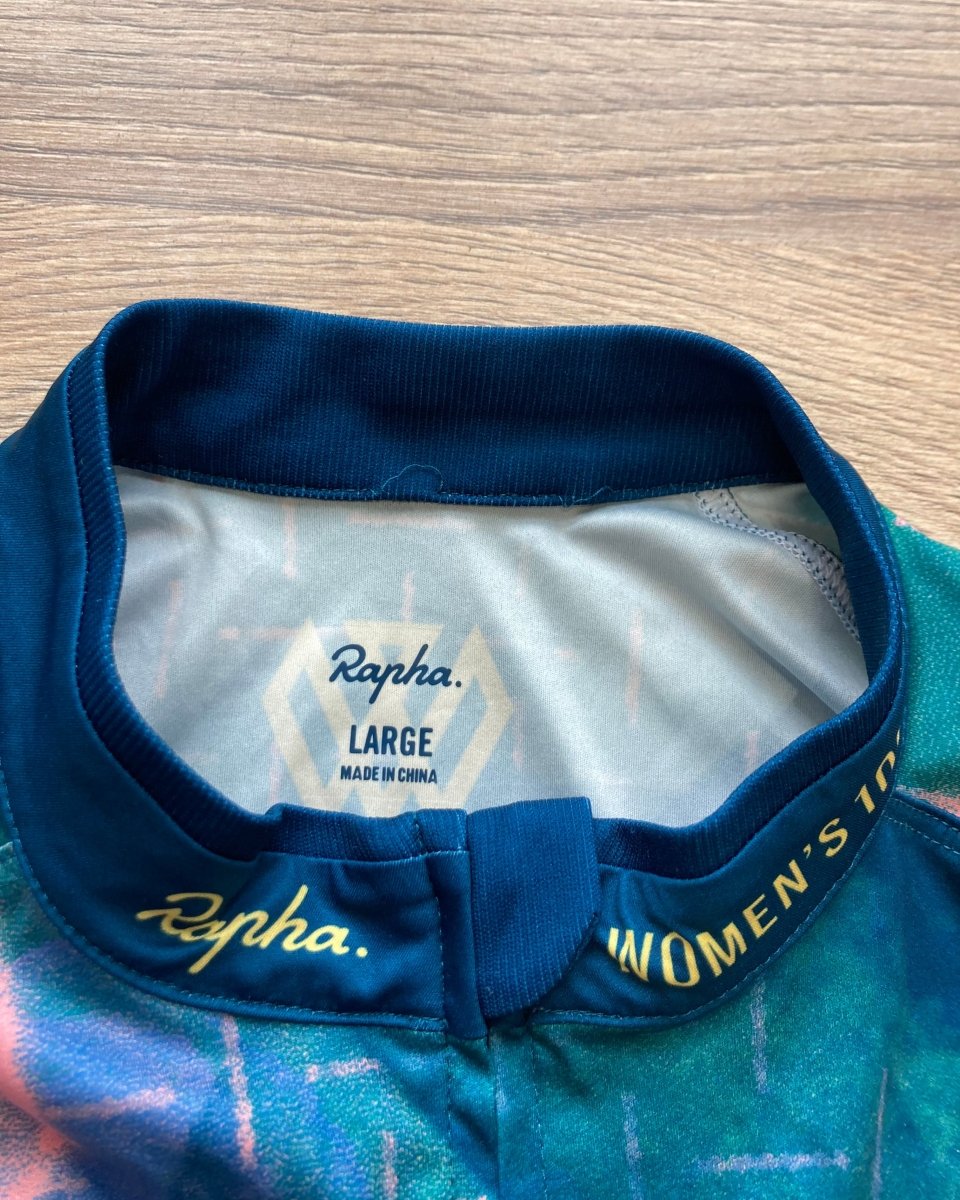 Rapha Women’s 100 Edition Jersey - L - Multi - Excellent Condition - Pedalling Wears