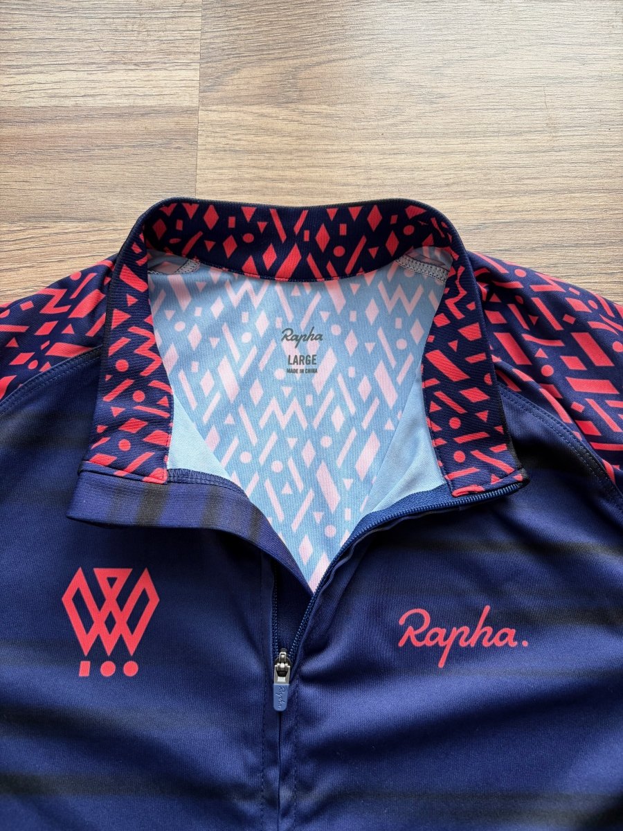 Rapha Women’s 100 Edition Jersey - L - Multi - Excellent Condition - Pedalling Wears
