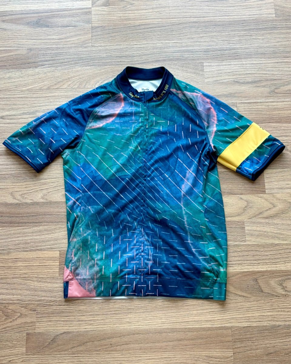 Rapha Women’s 100 Edition Jersey - M - Multi - Excellent Condition - Pedalling Wears