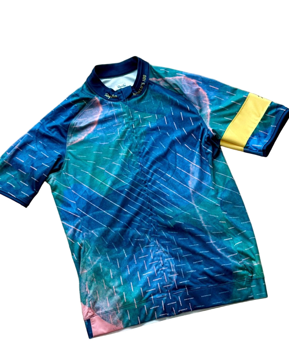 Rapha Women’s 100 Edition Jersey - M - Multi - Excellent Condition - Pedalling Wears