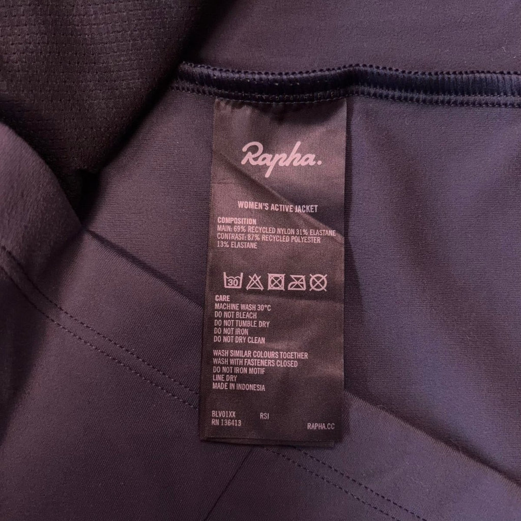 Rapha Women’s Active Jacket – XL – Grey – New With Tags - Pedalling Wears
