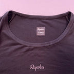 Rapha Women’s Active Long Sleeve Crop Top – XL – Black – Excellent Used Condition - Pedalling Wears