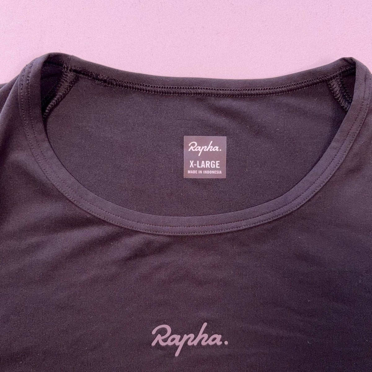 Rapha Women’s Active Long Sleeve Crop Top – XL – Black – Excellent Used Condition - Pedalling Wears