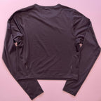 Rapha Women’s Active Long Sleeve Crop Top – XL – Black – Excellent Used Condition - Pedalling Wears