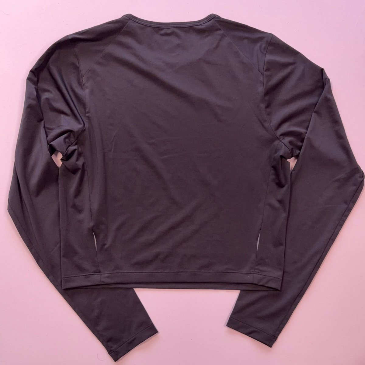 Rapha Women’s Active Long Sleeve Crop Top – XL – Black – Excellent Used Condition - Pedalling Wears