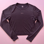 Rapha Women’s Active Long Sleeve Crop Top – XL – Black – Excellent Used Condition - Pedalling Wears