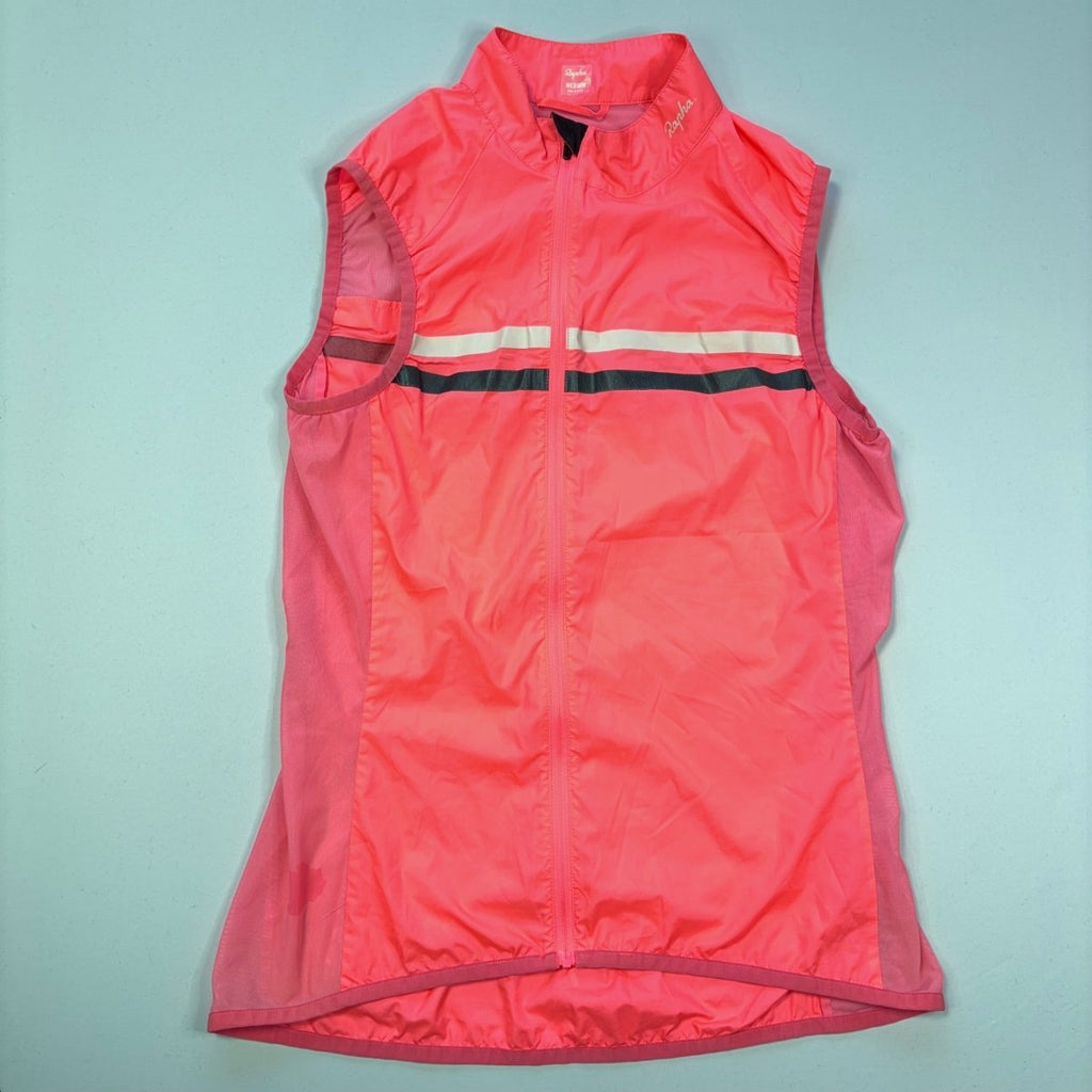 Rapha Women’s Brevet Gilet - M - High - Vis Pink - Very Good Used Condition - Pedalling Wears