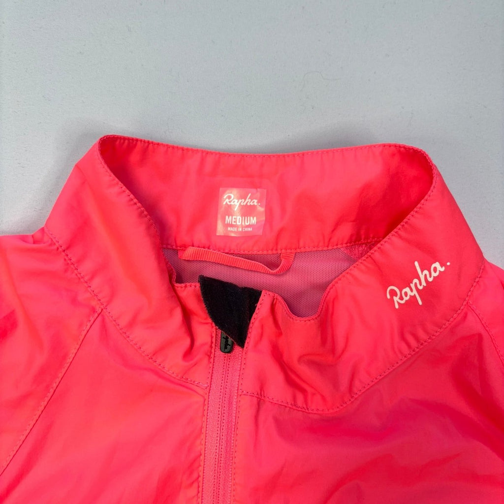 Rapha Women’s Brevet Gilet - M - High - Vis Pink - Very Good Used Condition - Pedalling Wears
