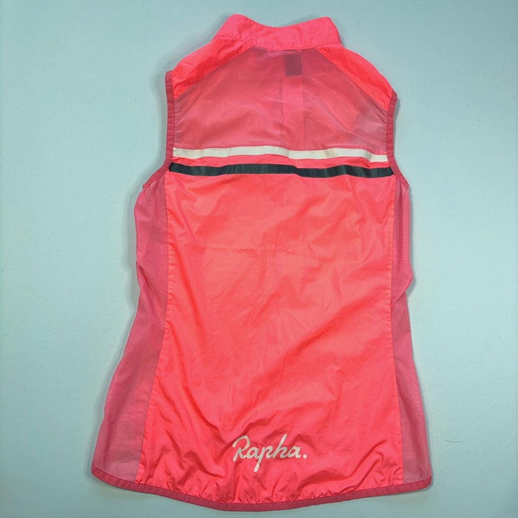 Rapha Women’s Brevet Gilet - M - High - Vis Pink - Very Good Used Condition - Pedalling Wears