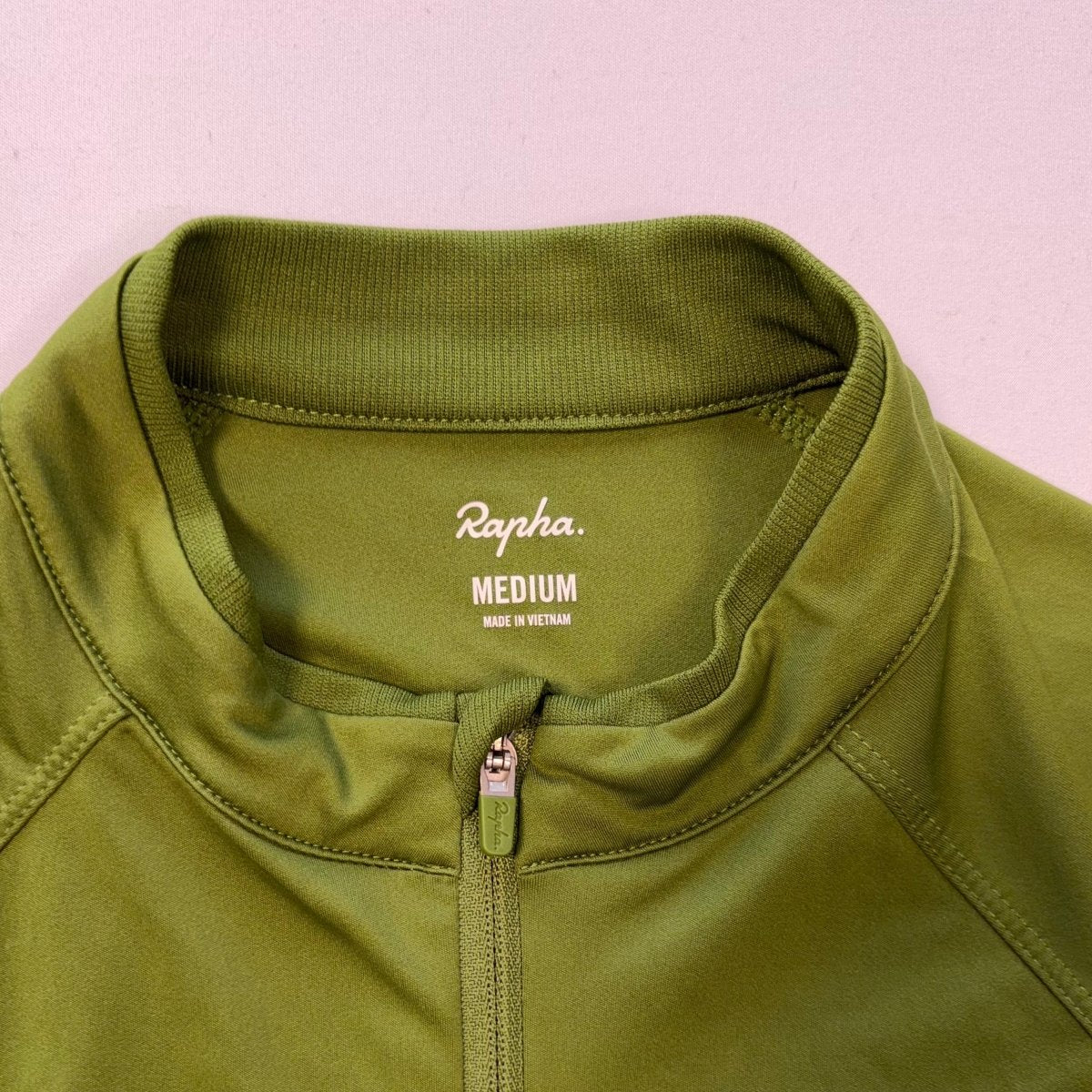 Rapha Women's Core Jersey - M - Olive Green - Excellent Used Condition - Pedalling Wears