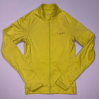 Rapha Women's Core Long Sleeve Jersey - XXS - Chartreuse Yellow - Very Good Used Condition - Pedalling Wears