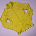 Rapha Women's Core Long Sleeve Jersey - XXS - Chartreuse Yellow - Very Good Used Condition - Pedalling Wears