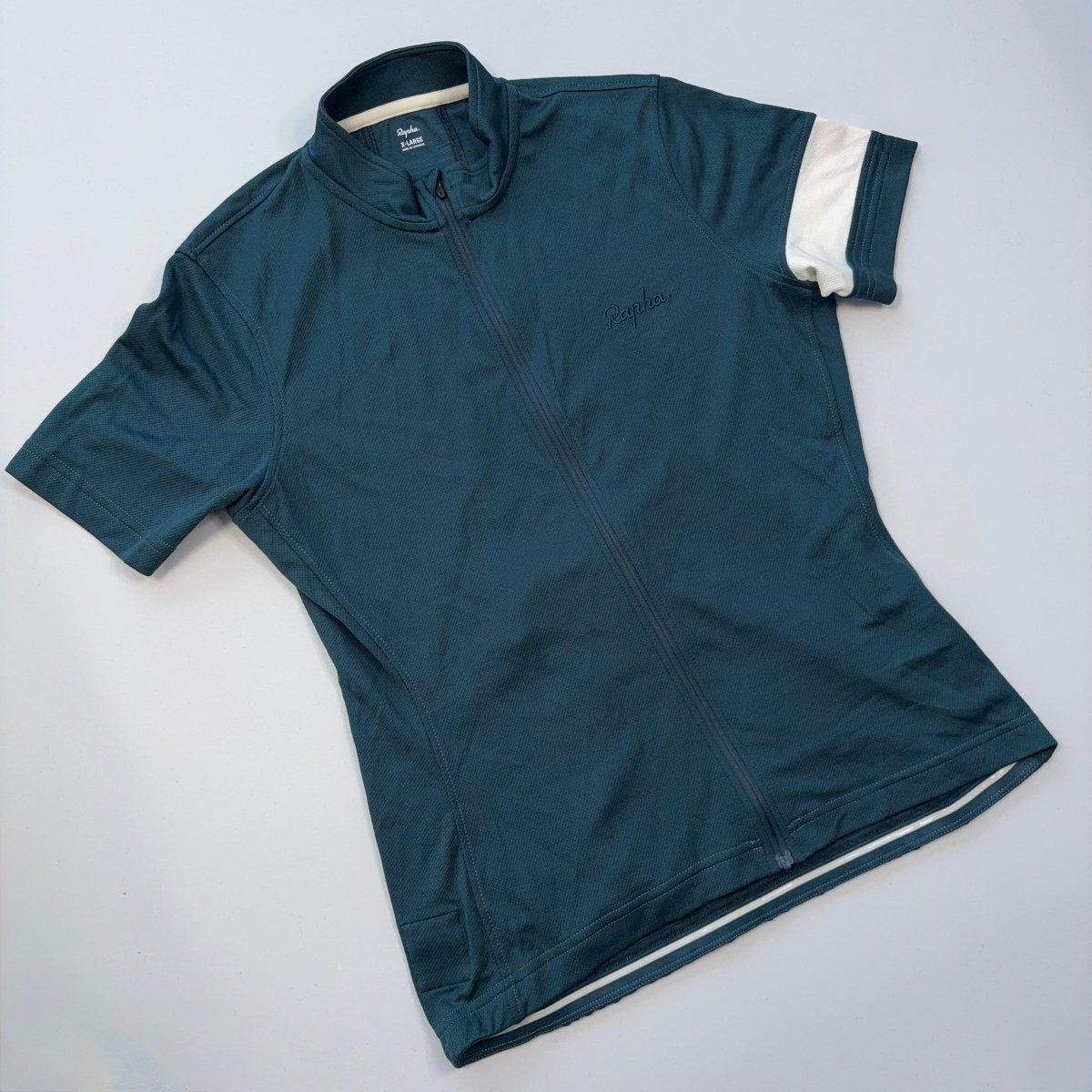 Rapha Women’s Lightweight Jersey - XL - Dark Green - Excellent Used Condition - Pedalling Wears