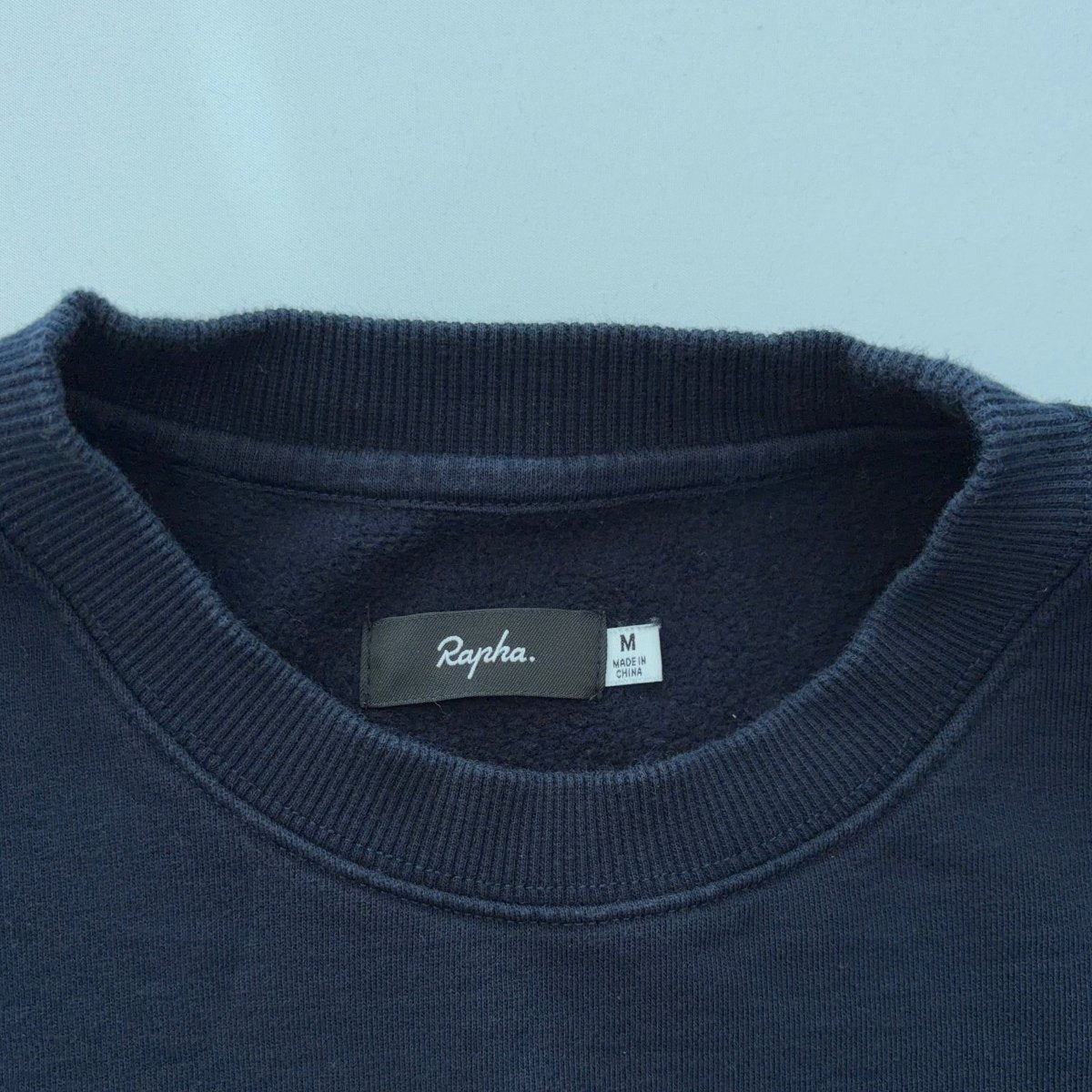 Rapha Women’s Logo Sweatshirt - M - Navy - Very Good Used Condition - Pedalling Wears