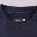 Rapha Women’s Logo Sweatshirt – S – Navy Blue – Very Good Used Condition - Pedalling Wears