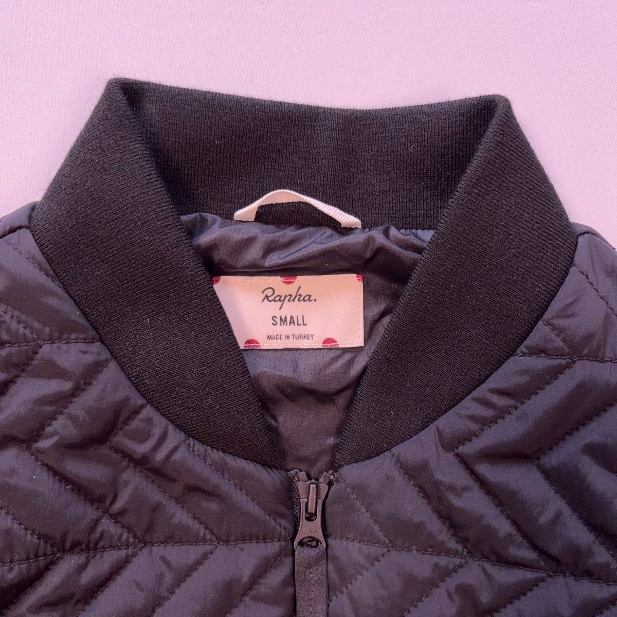 Rapha Women's Quilted Insulated Gilet - S - Black - Excellent Used Condition - Pedalling Wears