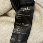 Rapha Women's Script Logo Sweatshirt - L - Beige - Excellent Used Condition - Pedalling Wears