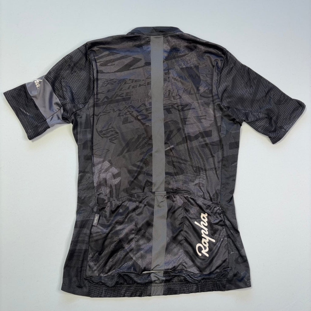 Rapha Women’s Souplesse Flyweight Jersey - Graffiti Print - M - Excellent Used Condition - Pedalling Wears