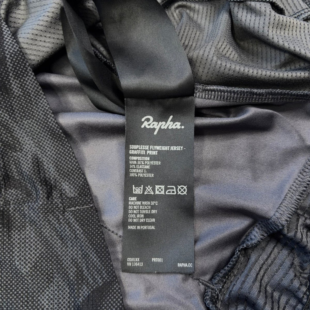 Rapha Women’s Souplesse Flyweight Jersey - Graffiti Print - M - Excellent Used Condition - Pedalling Wears