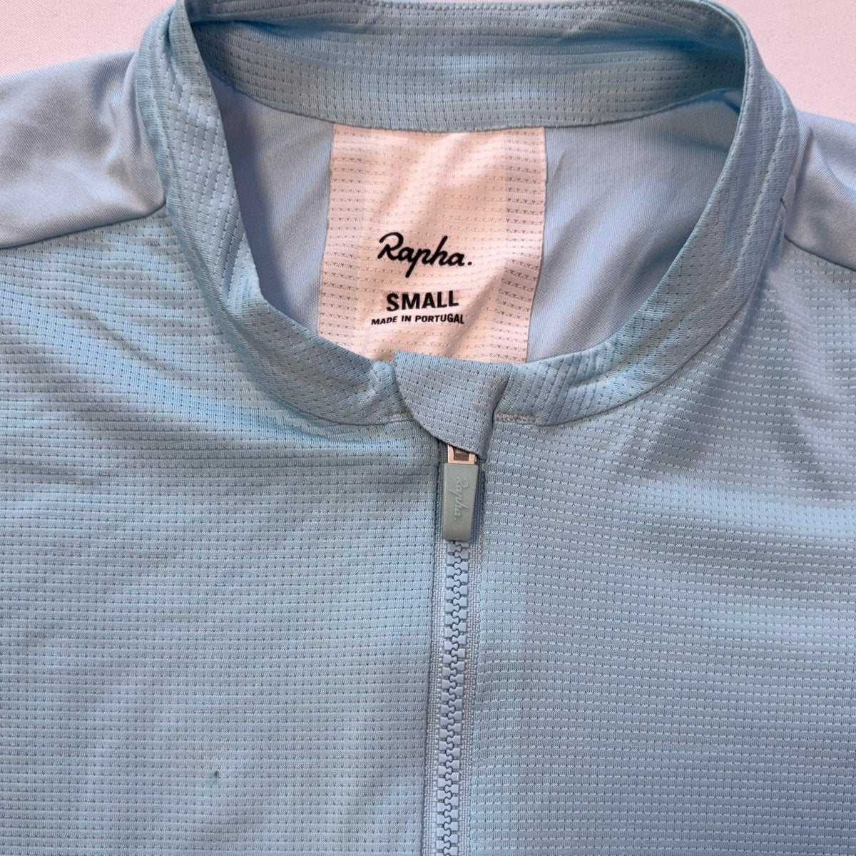 Rapha Women's Souplesse Flyweight Jersey - S - Light Blue - Very Good Used Condition - Pedalling Wears