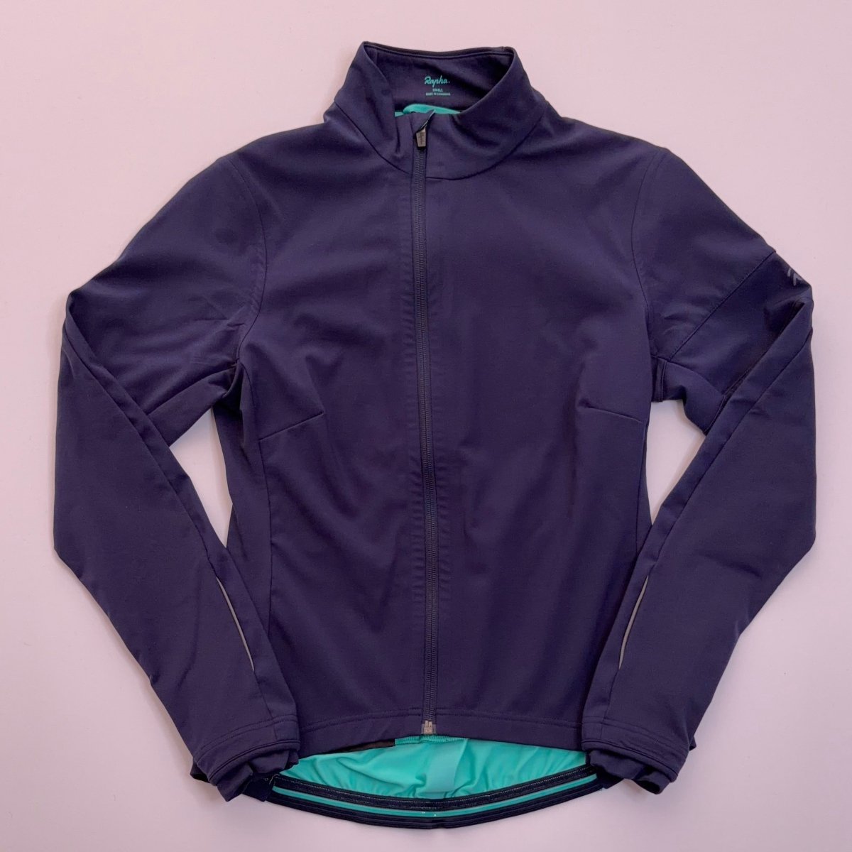 Rapha Women's Souplesse Long Sleeve Jersey - S - Navy - Excellent Used Condition - Pedalling Wears